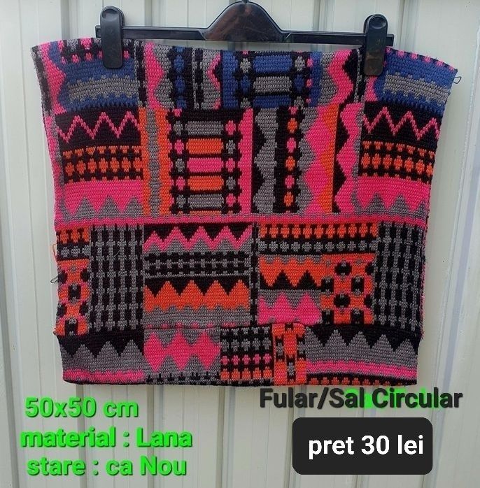 Fular/Sal circular lana