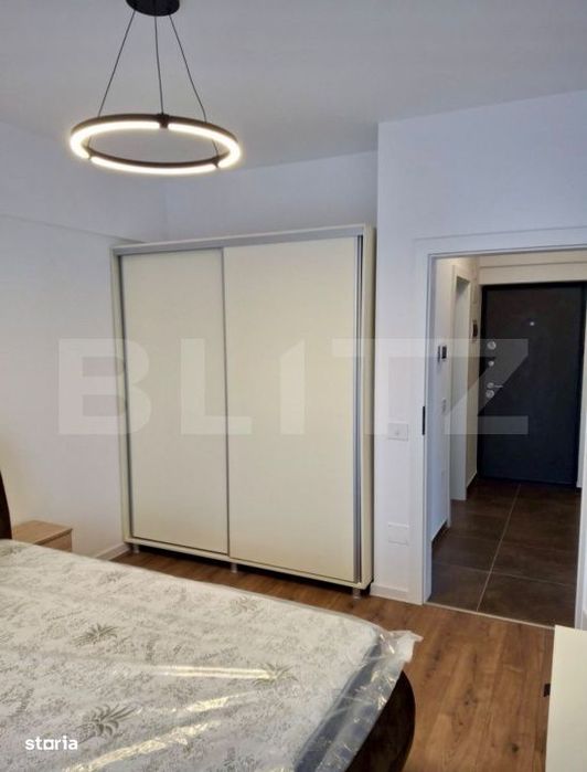 Apartament de inchiriat, 49 mp, incalzire in pardoseala, zona Brazda l