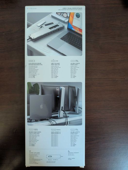 Docking Hub Satechi cu slot NVMe