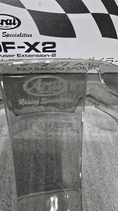 Difuzor spoiler Cască motocicletă Arai RX-7X