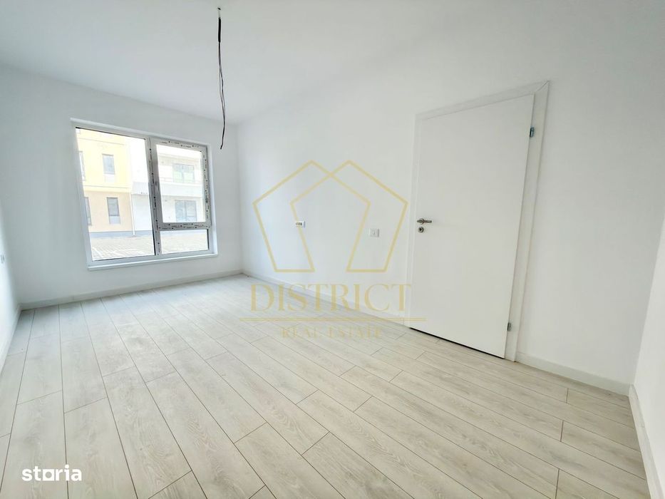 Apartament cu 2 camere, 54 mp utili la parter finalizat la asfalt in G