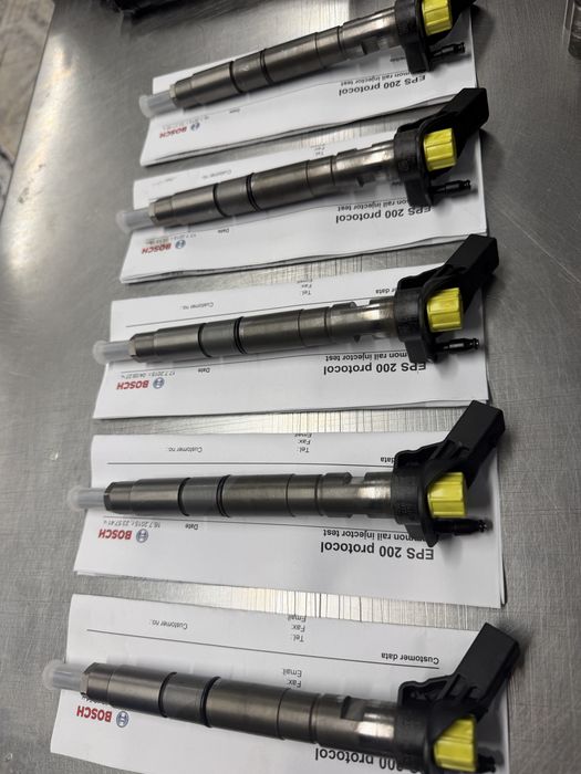 BOSCH дюзи 0445115052 (тествани, готови за монтаж) Audi / VW 3.0 V6 TDI
