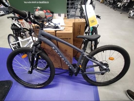 Bicicletă Mtb Expl 50 Gri - produs resigilat - (SecondHand) Decathlon