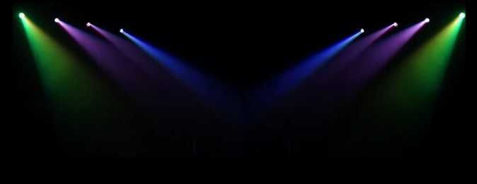 Spotlight Mini LED 10W 4in1 RGBW pinspot+telecomanda lumini DJ NOI!