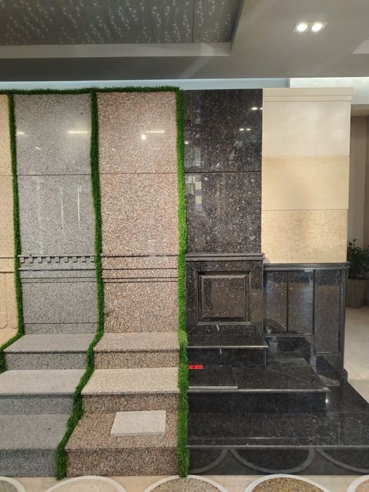 Каменный ковёр Травертин Гранит Брусчатки