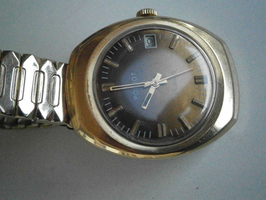 POLJOT, 17 jewels, made in USSR, cal. 2614.2H! Каса 37х42мм
