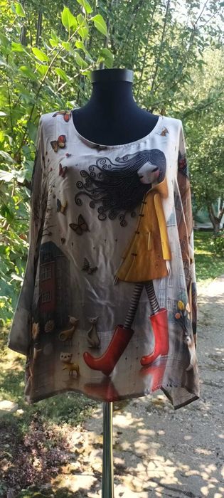 Bluza matase + vascoza