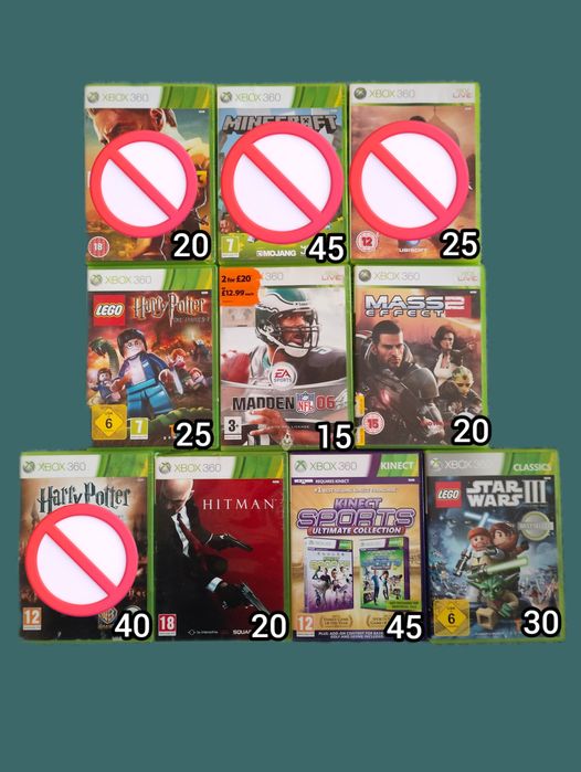 Joc Xbox 360, preț în poze