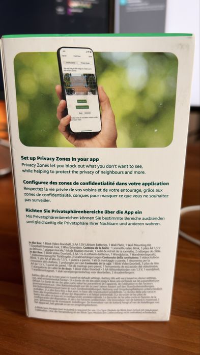 Blink Sonerie 2nd Generation, alb - NOU, sigilat