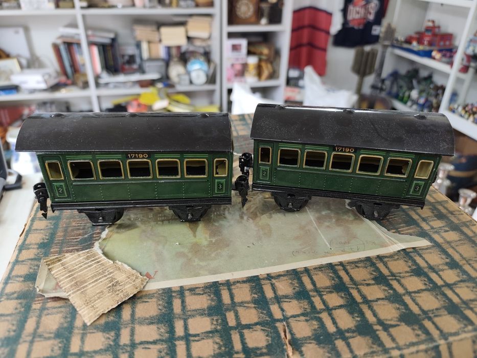 Механична играчка влак влакче Германия Marklin 880/2