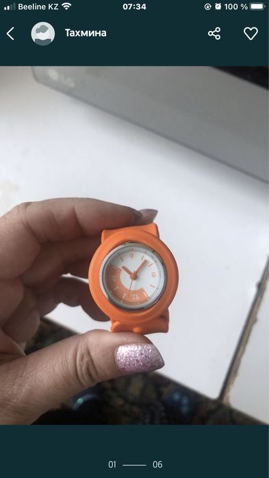 Часы для детей до 6 лет бу