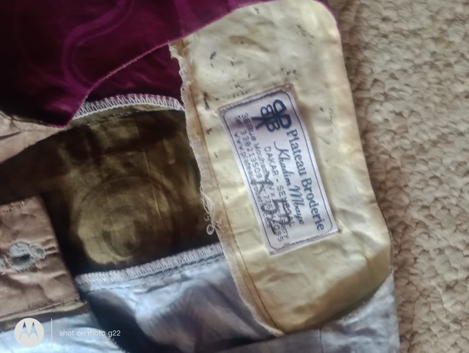 Costum Senegal matase