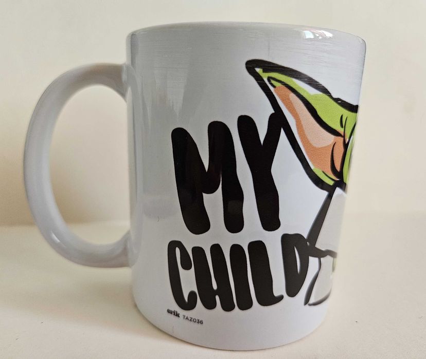 ОРИГИНАЛНА чаша Star Wars The Mandalorian - The Child, Grogu