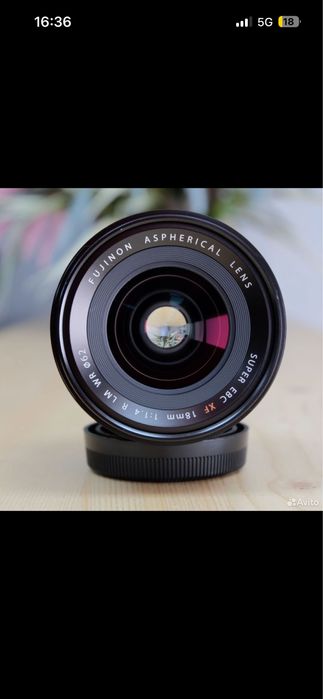 Обьектив Fujinon XF 18 f1.4 R LM WR