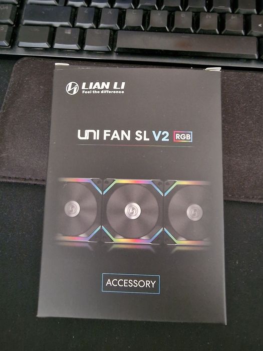 Fan controller Lian Li UNIFAN SL-V2, RGB/PWM, L-Connect 3, Black
