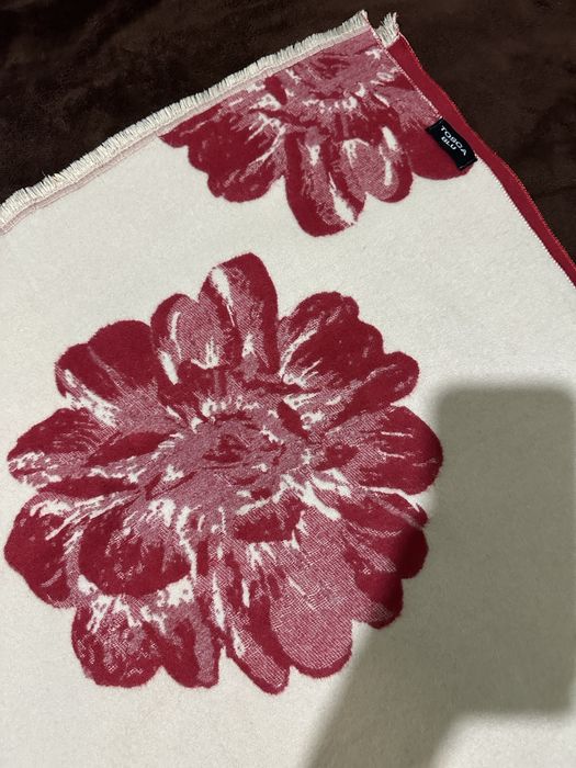 Tosca Blu двулицев плътен шал