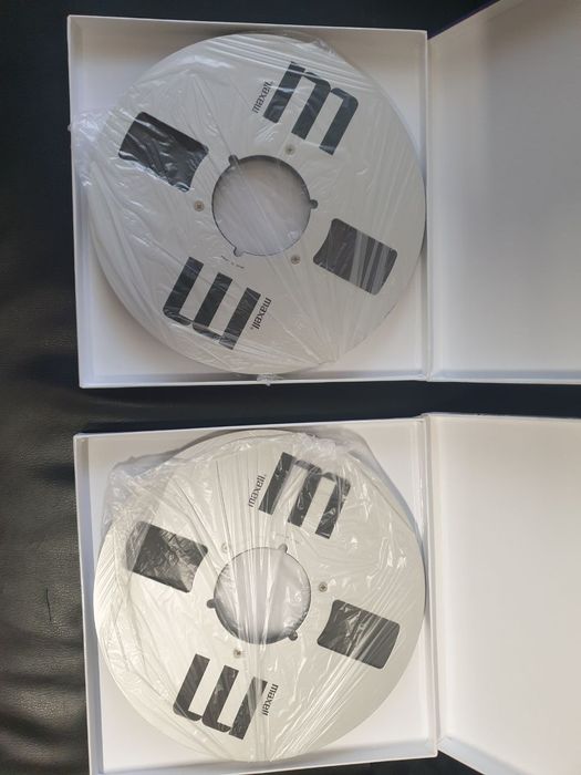 Метални магнетофонни ролки 26,5см 10,5" Maxell В перфектно