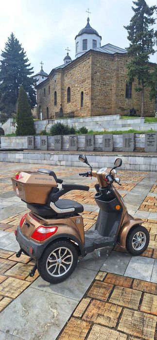 Електрическа четириколка Econelo J4000 (21г.)1000W 72V LiFePO4 батерия