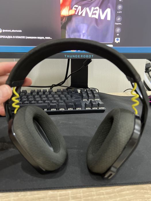 Игровые наушники Logitach G435