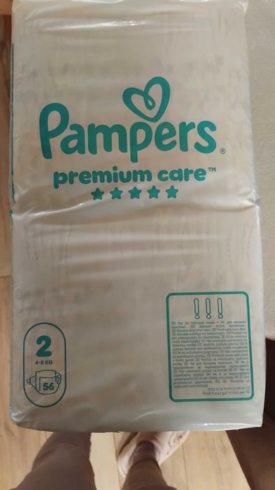 Памперси номер2  pampers premium care