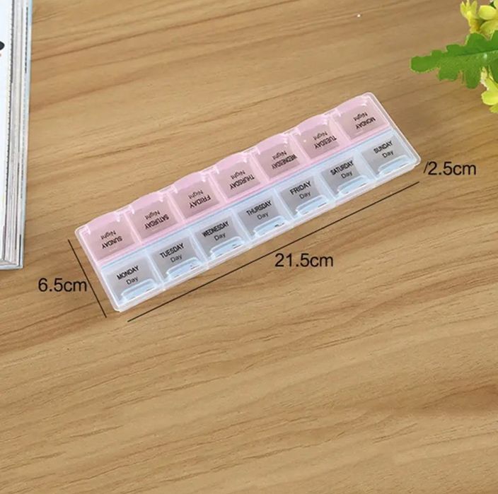 Таблетница - настоящее спасение для тех, кто постоянно забывает приним