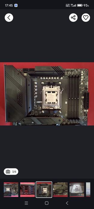 ryzen 7 7800x3d and b650 tomahawk wifi