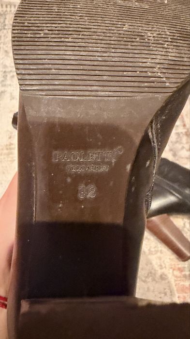 Обувь зима коженая