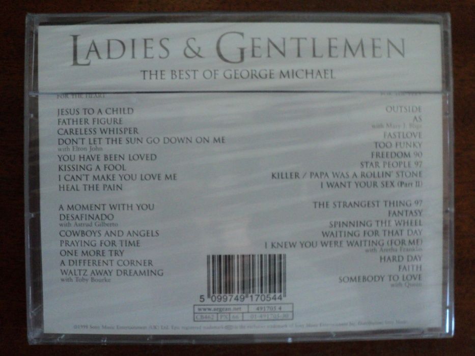 Dublu album LADIES & GENTLEMEN The Best of George Michael sigilat 1998