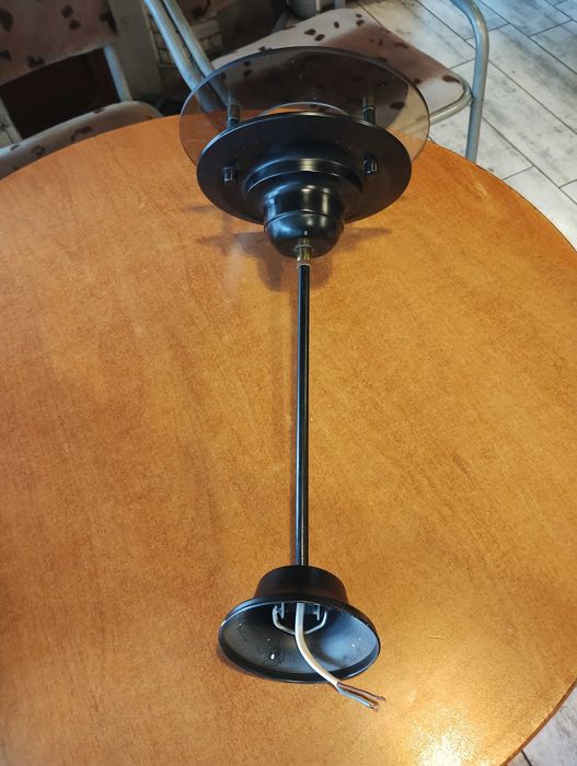 Продава черен, абажур, полилей