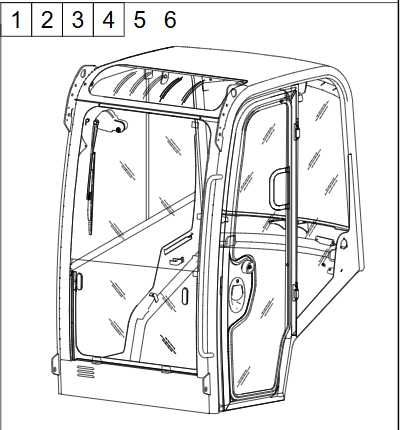 Cabină Nouă Wacker Neuson ET18 ET20 ET24 – 1000283483