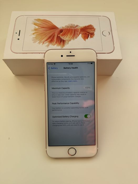 Iphone 6s 64gb rose gold