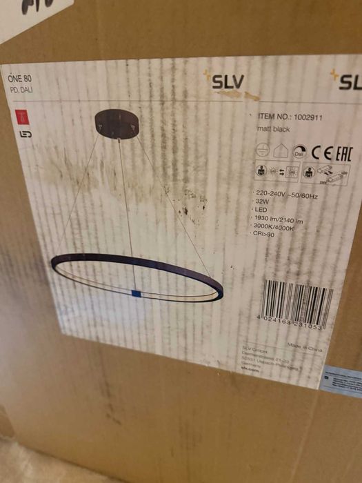 ONE 80 DALI LED лампа за таван 3000/4000 K Нова 80см