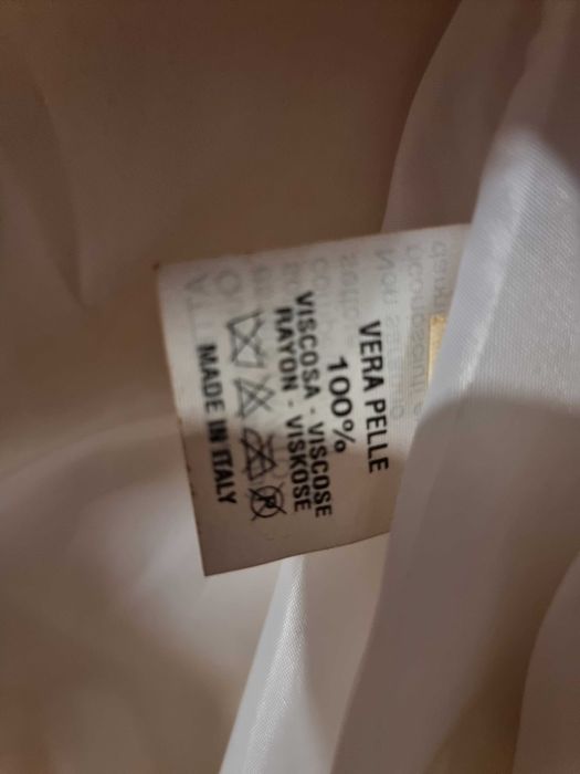 Geaca piele virgina - nepurtata niciodata - Made in italy Originals