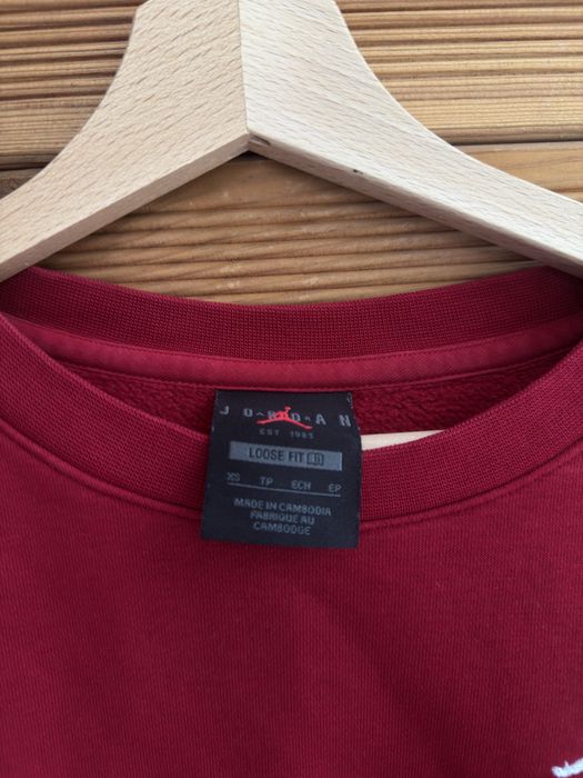 Суичър Nike Jordan Jordan Brooklyn fleece sweatshirt in red