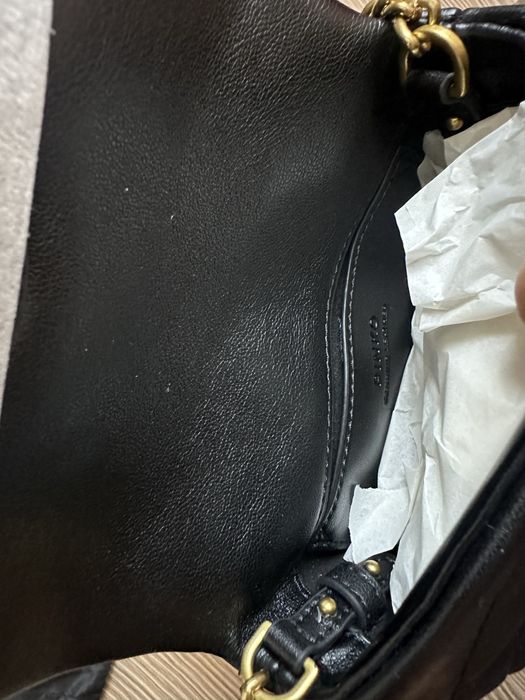 Чисто нова Чанта Pinko micro puff bag черна