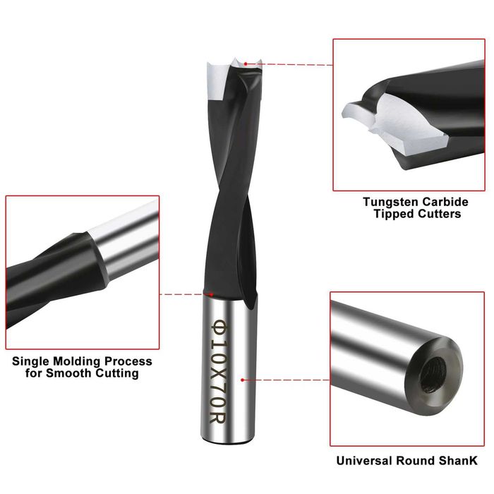 Сверло форстнера для дерева 6мм и 8мм (твердосплавное)