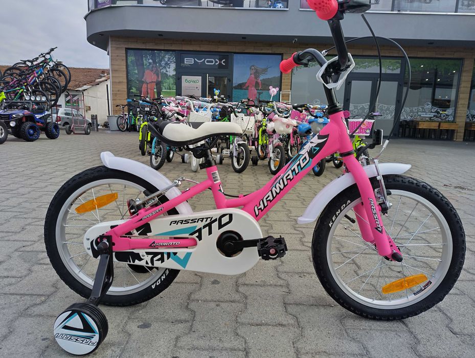 PASSATI Велосипед 16" HAMATO розов