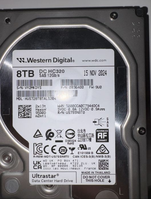 Data center HDD-nefolosite- 2 produse