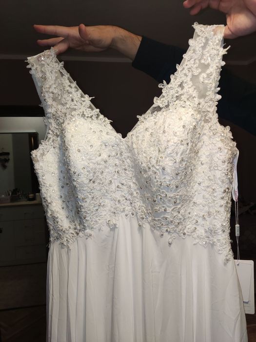 Булчинска рокля 48 размер НОВА