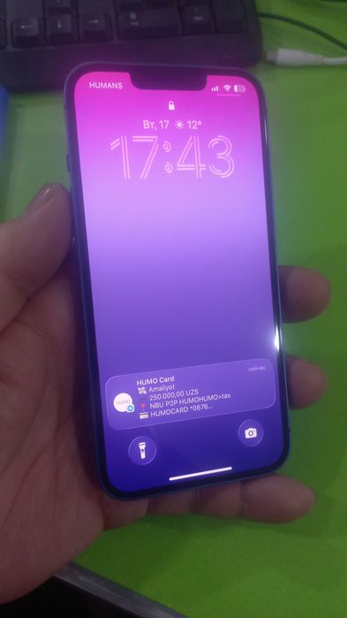 Iphone 13 Xotirasi 128Gb