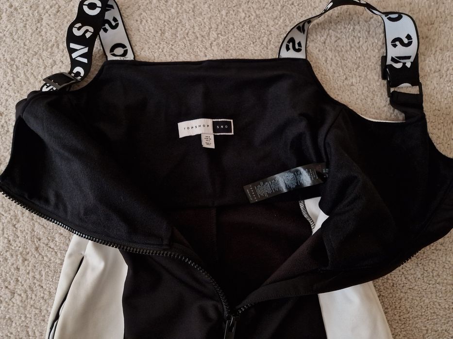 Pantaloni ski cu bretele S