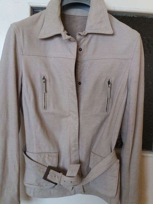 Дамско яке естествен велур