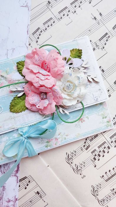 Открытка на свадьбу, конверт