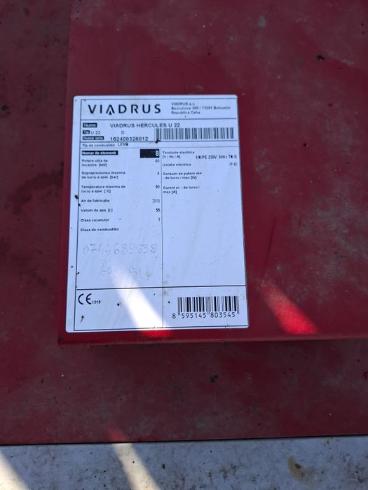 Centrală Viadros pe lemne