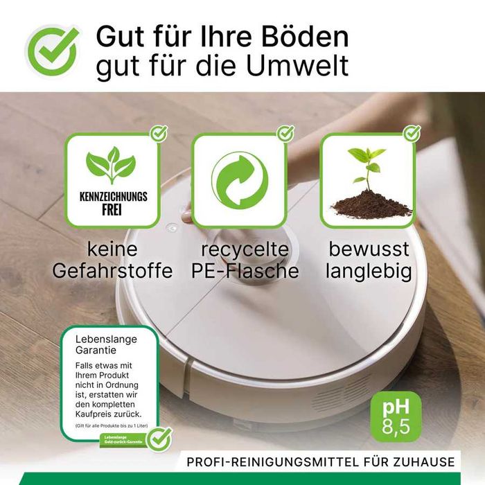 BiOHY препарат 1л, концентрат за прахосмукачки, мопове и прозорци.