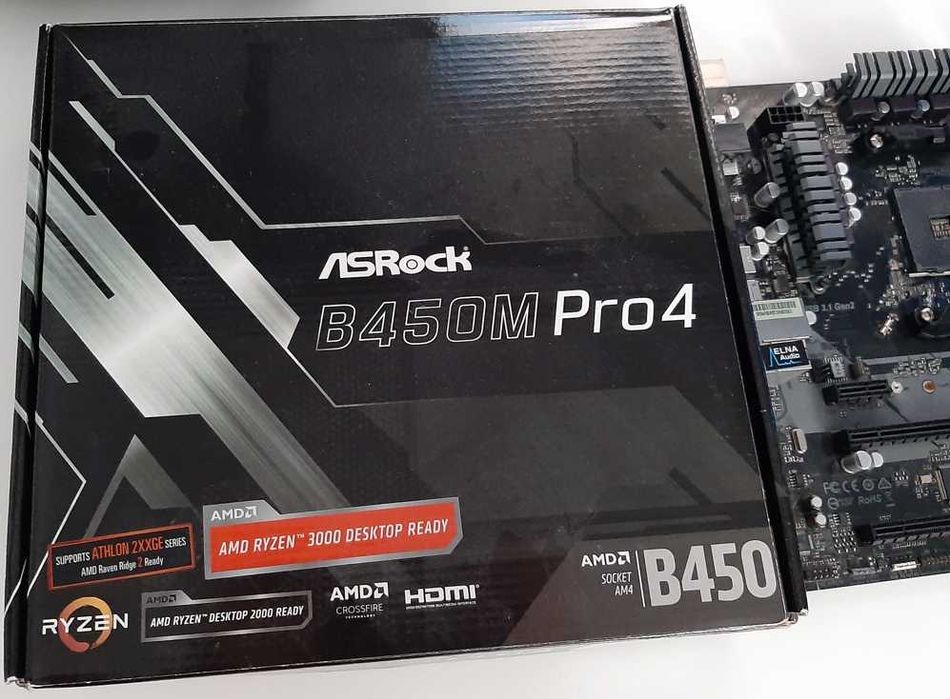 Placa baza ASRock B450M Pro4 AM4