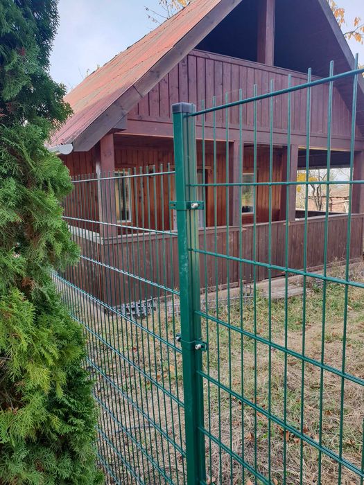 Panou gard 2D dublu fir 6/5/6 verde RAL 6005, Panou fir dublu h=1630mm