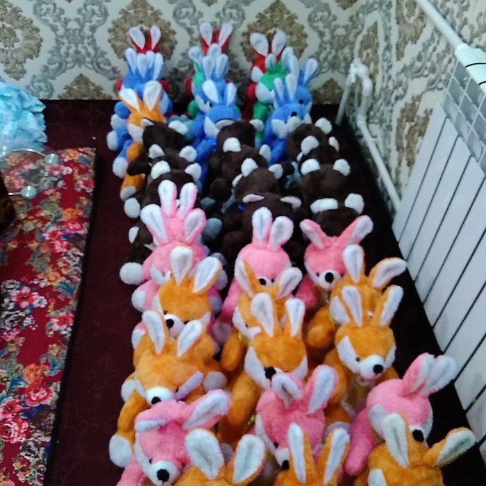 Yumshoq o'yinchoqlar sotiladi sifatli o‘zimiz uyda ishlab chiqaramiz