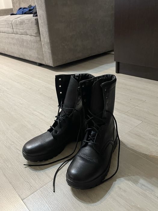 Берцы кожанные качественные