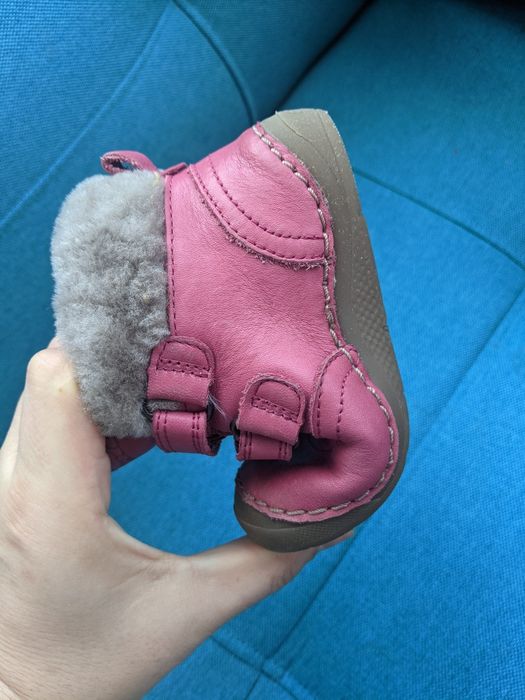 Ghete Imblanite Fetita Primii Pasi Fuxia Froddo marimea 22 int 13.5cm